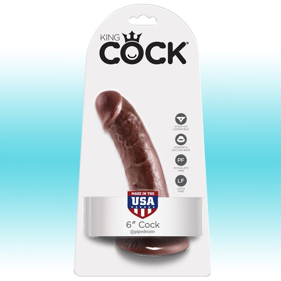 Фаллос King Cock 6&quot;, Pipedream