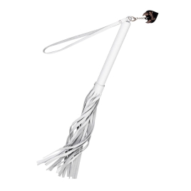 Белая кожаная плеть Pecado