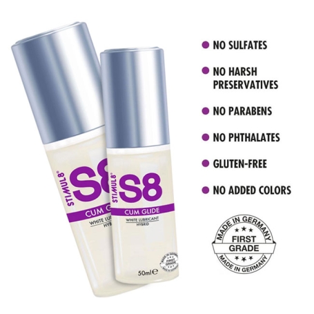 Смазка S8 Hybrid Cum Glide - имитатор спермы